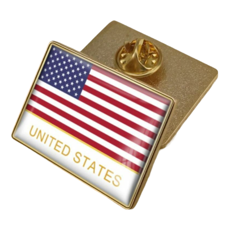 USA United States of America Anstecker Pin Fahne