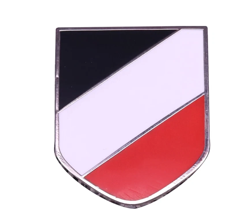 Wappen-Pin Schwarz-Weiß-Rot – Deutsches Reich Kaiserreich Abzeichen