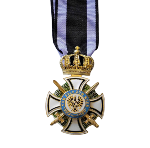 Hohenzollern Orden mit Schwertern vom Fels zum Meer Preußen Replik!