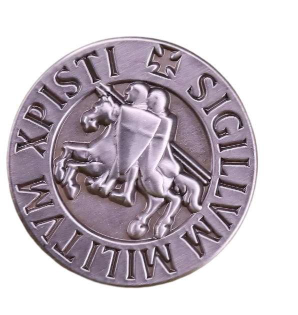 Anstecker Pin Sigillum Militum Xpisti Tempelritter