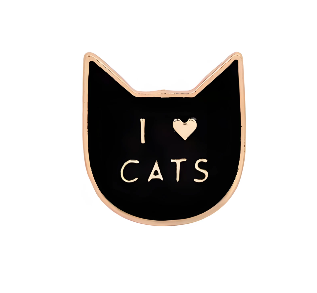 Pin  "I Love Cats" – Niedlicher Katzen Anstecker