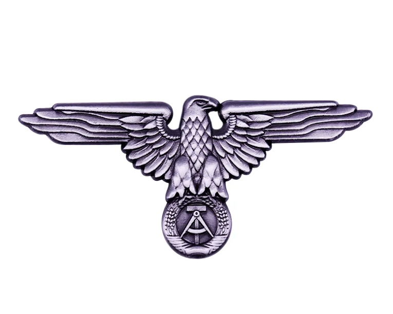 Anstecker Hammer Zirkel Ehrenkranz Adler Osten DDR